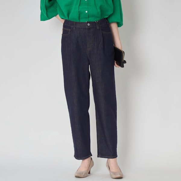 WESTWOOD OUTFITTERS/涼ふわデニムのタックパンツ